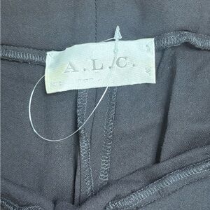 A.L.C. Black Casual Pants Viscose Lightweight